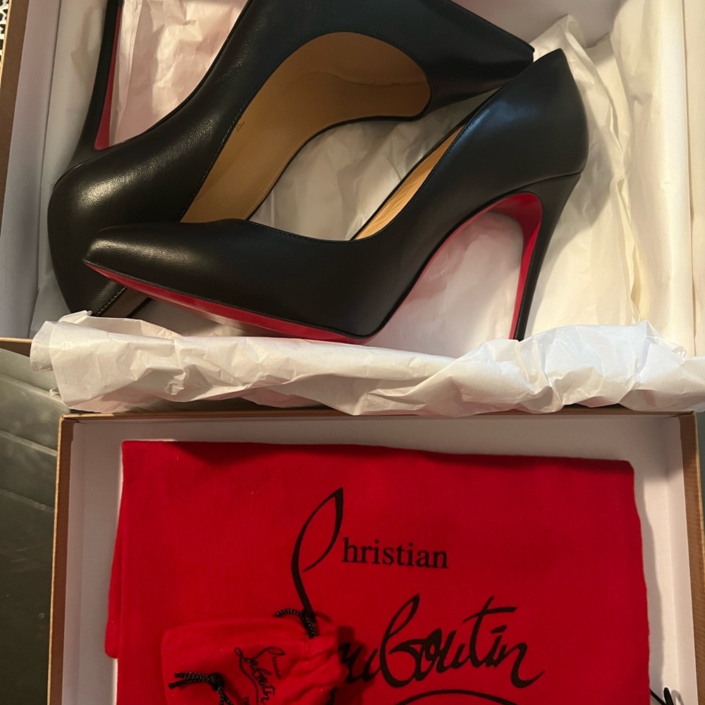 Christian louboutin pigalle follies size 36.5 leather